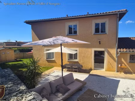 vente maison 5 pièces 120 m² à chessy (69380)  418 000 €