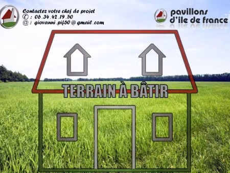 vente maison 5 pièces 100 m² à clermont (60600)  260 500 €