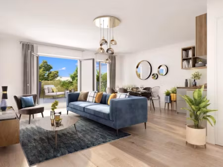 vente appartement 3 pièces 63.35 m² à thionville (57100)  233 175 €