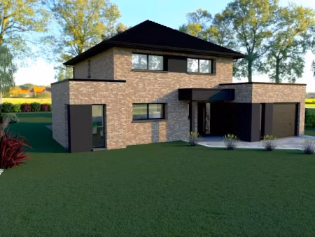 vente maison neuve 6 pièces 150 m² à ennevelin (59710)  565 601 €