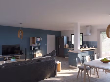 vente maison neuve 5 pièces 93 m² à bignoux (86800)  209 459 €