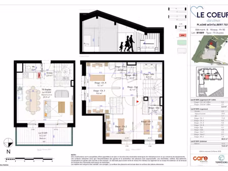 vente appartement 5 pièces 91.1 m² à la plagne (73210)  779 000 €