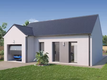 vente maison neuve 4 pièces 82 m² à saint-gerand (56920)  174 480 €