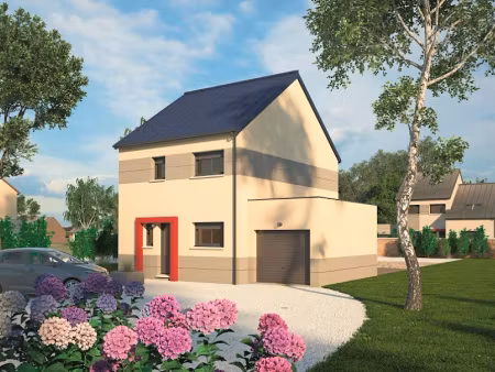 vente maison neuve 5 pièces 90 m² à saint-benoît-d'hébertot (14130)  275 900 €