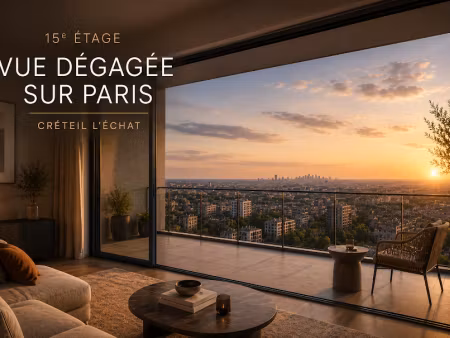 vente appartement 4 pièces 85 m² à creteil (94000)  409 000 €