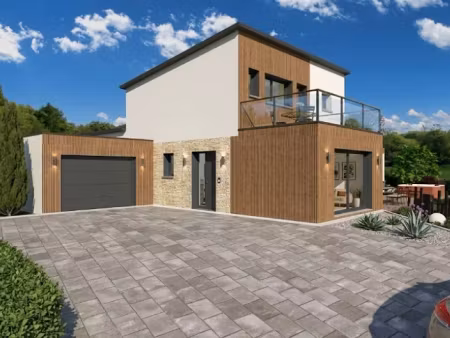 vente maison neuve 6 pièces 110 m² à la trinité-surzur (56190)  343 500 €