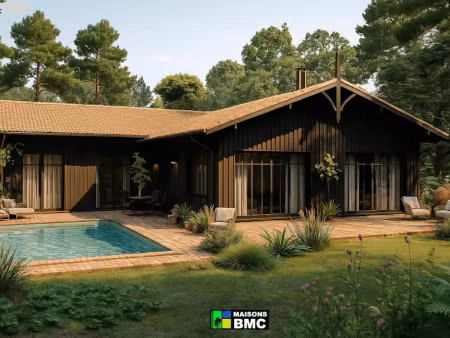 vente maison neuve 145 m² à lacanau (33680)  850 000 €
