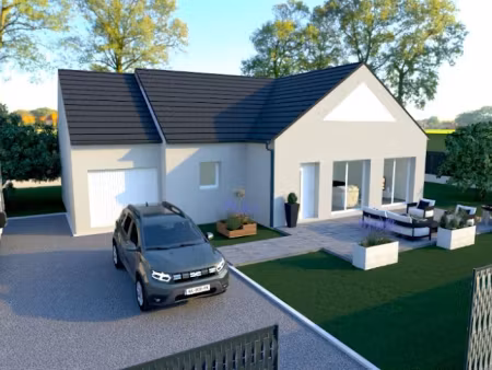 vente maison neuve 5 pièces 90 m² à port-mort (27940)  205 395 €