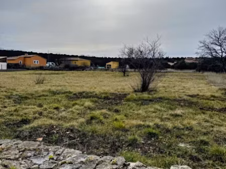 vente terrain 1160 m² à saint-remèze (07700)  82 000 €