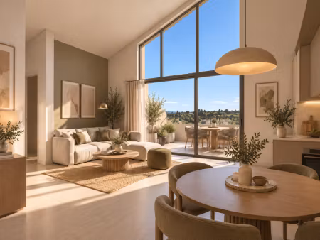 vente appartement 3 pièces 60 m² à châteauneuf-grasse (06740)  375 000 €
