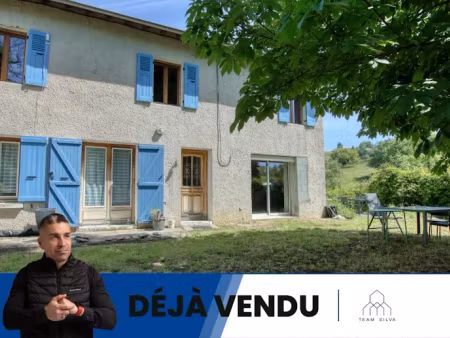 vente maison 4 pièces 100 m² à royas (38440)  249 900 €