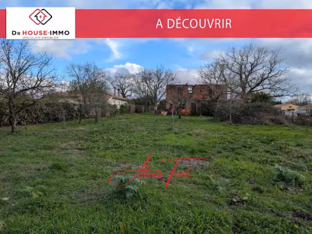 vente terrain 1783 m² à ambares-et-lagrave (33440)  189 000 €