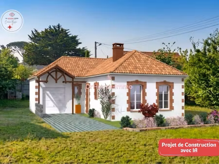 vente terrain 322 m² à pornic (44210)  367 000 €