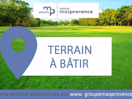 vente terrain 823 m² à antibes (06600)  380 000 €