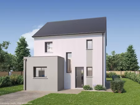 vente maison neuve 5 pièces 98 m² à caudan (56850)  229 415 €