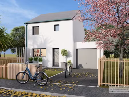 vente maison neuve 4 pièces 78 m² à pleslin-trigavou (22490)  229 870 €