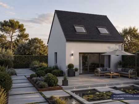 vente maison neuve 2 pièces 57 m² à lanvaudan (56240)  172 500 €