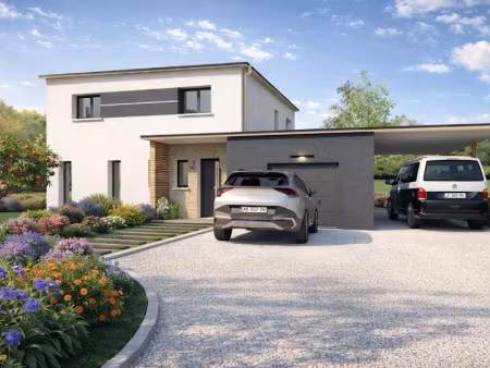 vente maison neuve 4 pièces 136 m² à la baule-escoublac (44500)  493 000 €