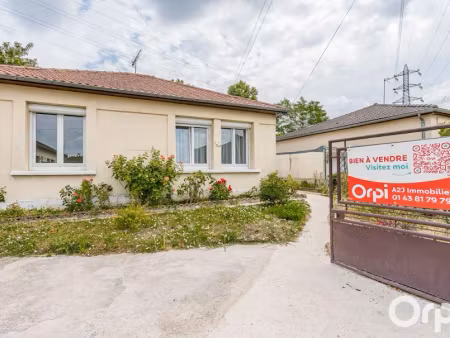 vente maison 3 pièces 56 m² à gagny (93220)  239 000 €