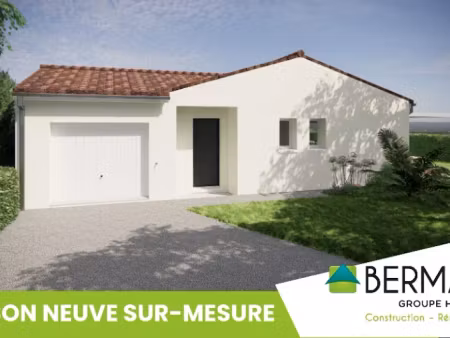 vente maison neuve 4 pièces 106 m² à mornac-sur-seudre (17113)  321 800 €