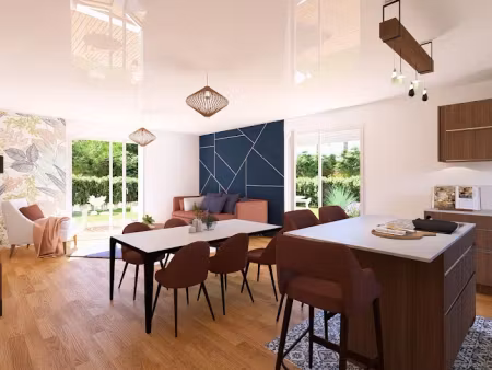 vente maison neuve 5 pièces 90 m² à sainte-marie-de-gosse (40390)  249 600 €