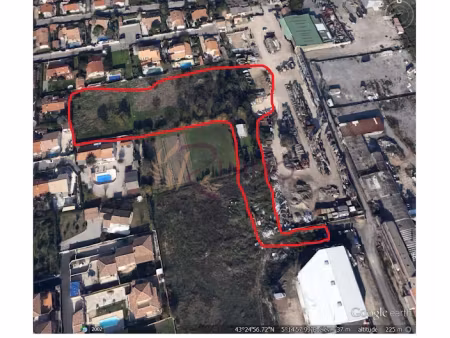 vente terrain 7235 m² à saint-victoret (13730)  430 000 €