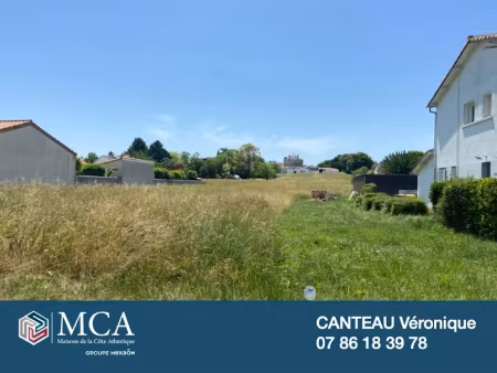 vente terrain 1048 m² à arvert (17530)  114 400 €