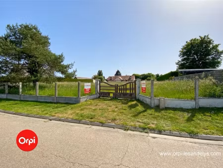 vente terrain à batir 897 m² à saint-clair-sur-epte (95770)  67 000 €