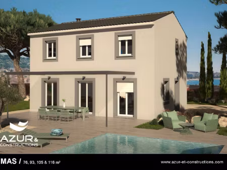 vente maison neuve 5 pièces 93 m² à plan-d'aups-sainte-baume (83640)  315 000 €