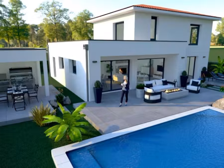 vente maison neuve 5 pièces 110 m² à pollestres (66450)  410 000 €