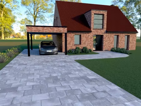 vente maison neuve 5 pièces 100 m² à rosult (59230)  289 450 €