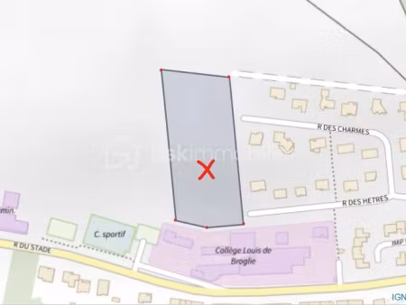 vente terrain 10620 m² à ancemont (55320)  157 000 €