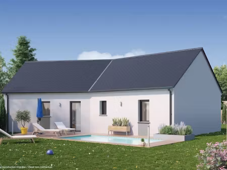 vente maison neuve 4 pièces 83 m² à la croix-en-touraine (37150)  183 440 €