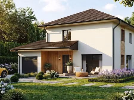 vente maison neuve 4 pièces 99 m² à faverges (74210)  409 546 €