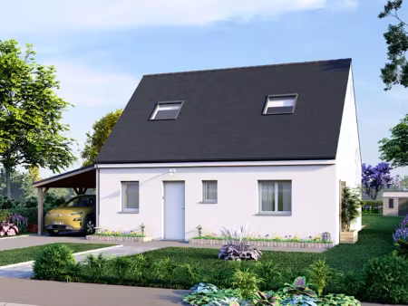 vente maison neuve 4 pièces 82.76 m² à fauville-en-caux (76640)  180 700 €