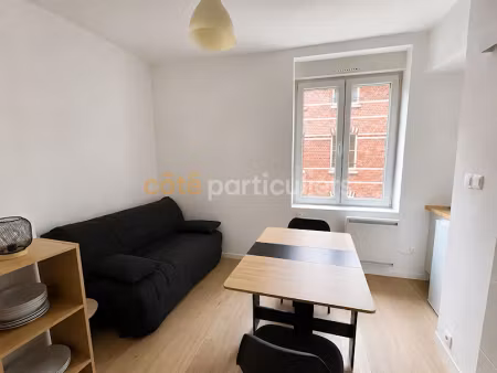 location meublée appartement 1 pièce 12.44 m² à lille (59000)  416 €