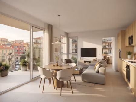 vente appartement 4 pièces 85 m² à nice (06000)  455 000 €