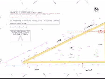 vente terrain 1083 m² à abancourt (60220)  30 000 €