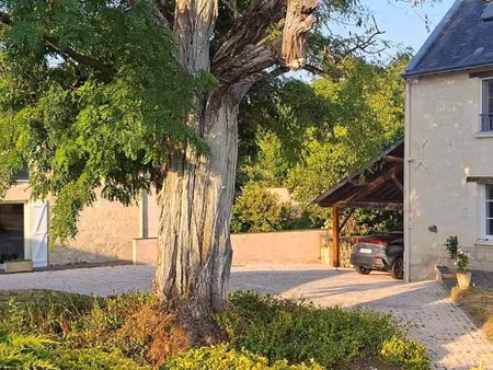 maison avec piscine et terrasse thizay (37)