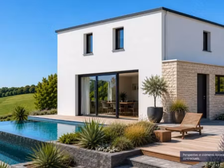 vente maison neuve 5 pièces 104 m² à questembert (56230)  265 000 €