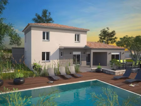 vente maison neuve 5 pièces 105 m² à poussan (34560)  310 000 €