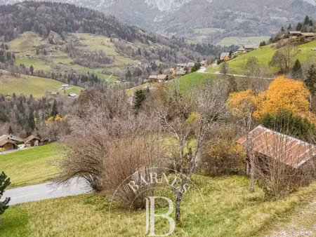 terrain avec vue panoramique manigod (74)