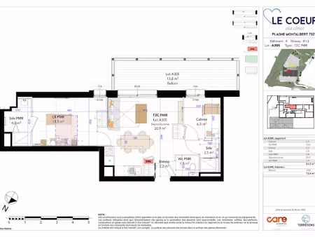 vente appartement 2 pièces 51.5 m² à la plagne (73210)  350 000 €
