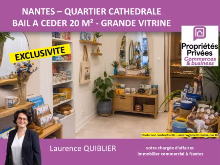 vente locaux professionnels 20 m² à nantes (44000)  25 000 €