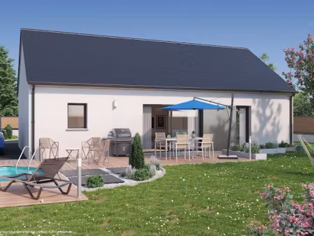 vente maison neuve 4 pièces 93 m² à terminiers (28140)  166 189 €