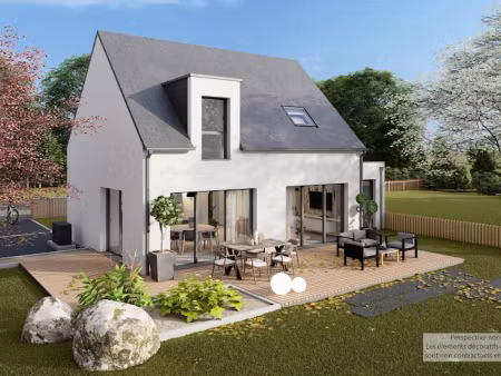 vente maison neuve 5 pièces 90 m² à la turballe (44420)  332 000 €