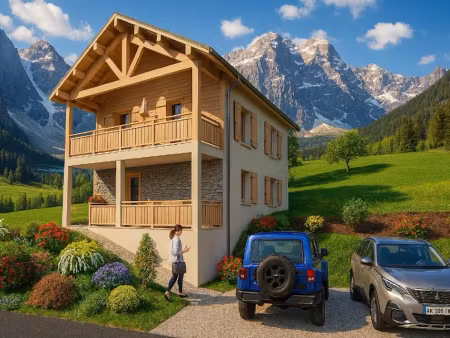vente maison neuve 4 pièces 112 m² à risoul (05600)  586 000 €