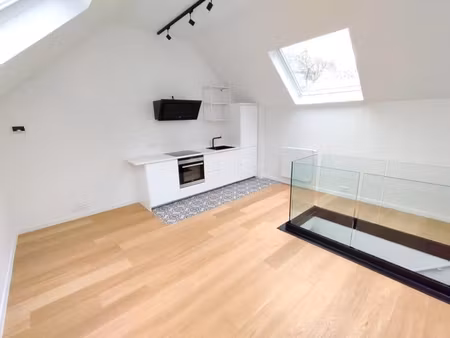duplex 1ch neuf en intérieur d'îlot
