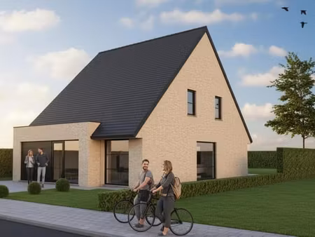 nieuw te bouwen open bebouwing te oosstnieuwkerke