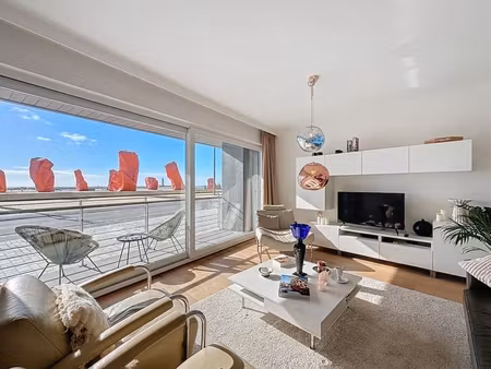 appartement lumineux avec vue sur mer à vendre à ostende